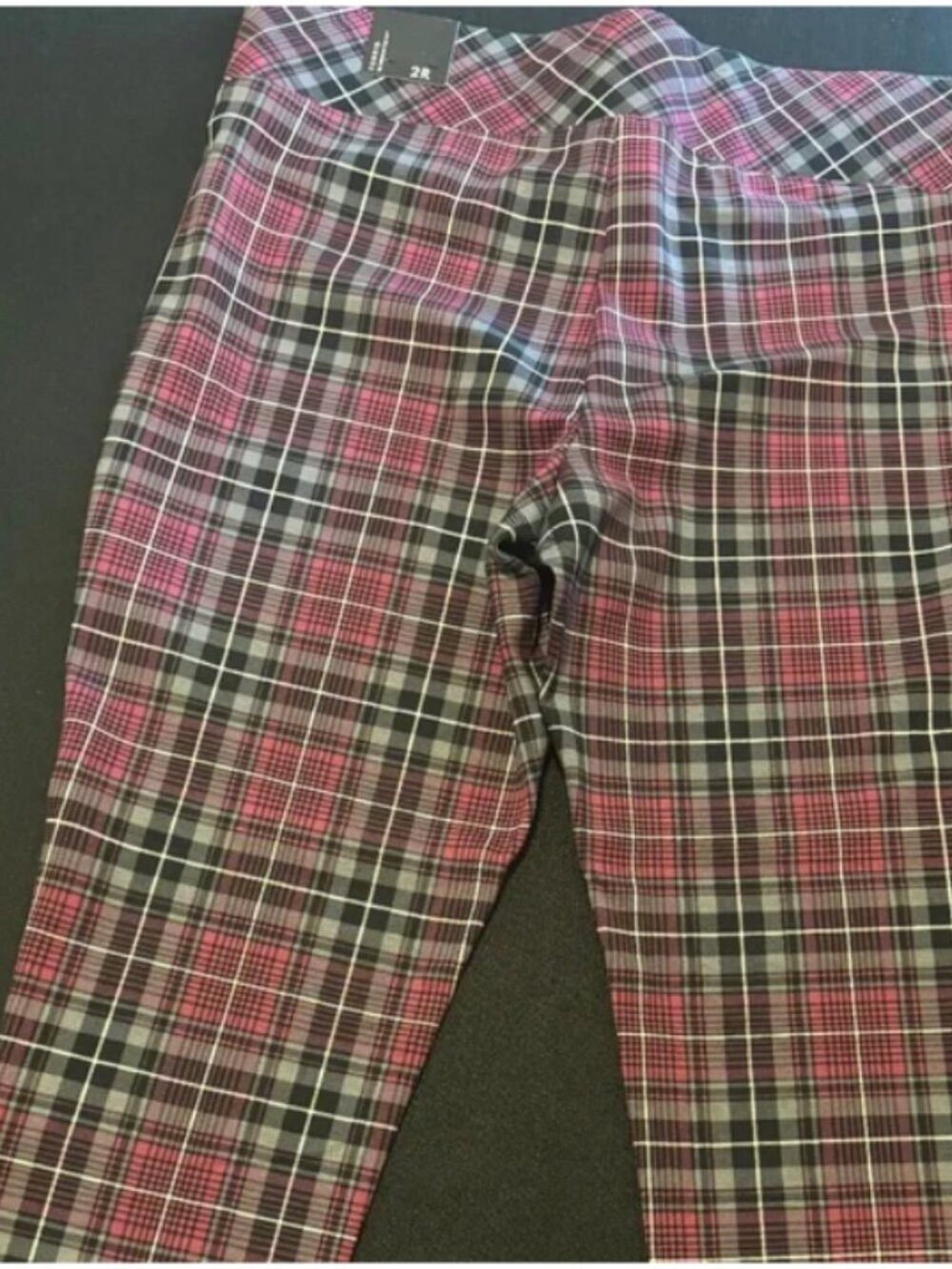 Torrid Red Bay Plaid Pixie Legging - High Rise - Size 2 (2X)